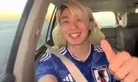 هوادار پُرحاشیه ژاپنی، طرفدار قطر شد!