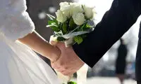 خلاقیت بامزه زوج ایرانی در تزئین ماشین عروس