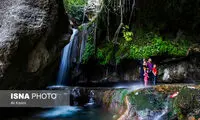 آبشار زیبای «تنگ تامرادی» در یاسوج