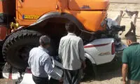 عکس: تصادف دلخراش در اهواز (18+)