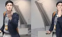 سردار آزمون و بوسه برای دوربین لیگ قهرمانان