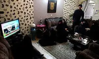 عکس: منزل سردار هنگام پخش خبر شهادت