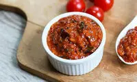 طرز تهیه ترشی گوجه‌فرنگی هندی