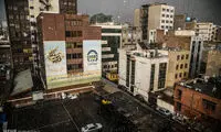 بارش اولین برف زمستانی در تهران +عکس