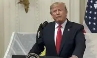 ادعای ترامپ: آمریکا پهپاد ایرانی را در تنگه‌هرمز سرنگون کرد