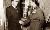 عکس دیده‌ نشده از دیدار شاه و نیکسون