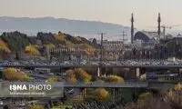 باد و باران به داد مردم تهران رسید!