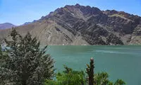 تصاویری جدید از وضعیت سد کرج در آغاز تابستان 