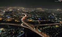 عکس؛ شب‌ تاب‌ های تهران از فراز برج‌ میلاد