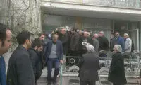 تشییع پیکر مادر زهرا رهنورد با حضور سیاسی‌ها