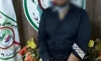 عکسِ فرد هتاک به مردم مازندران با دستبند