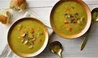 سوپ نخود مدیترانه ای به همراه فوت و فن جا افتادن آن