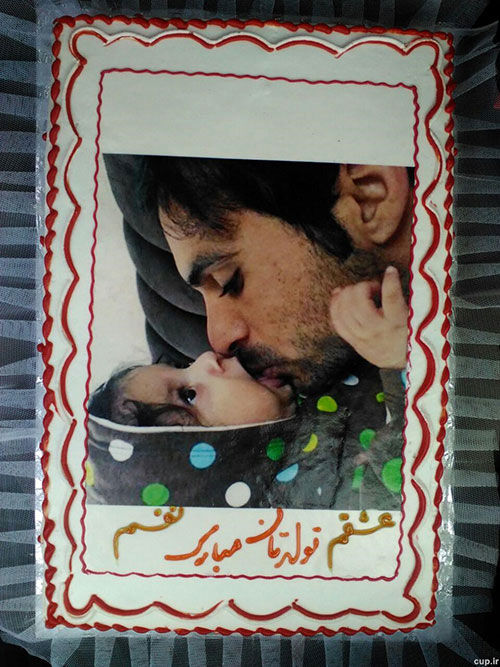 عکس: اولین کیک تولد هادی بعد از فوتش