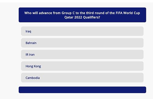 نظرسنجی AFC دو سال مانده به آغاز جام جهانی