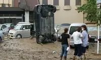۲۰ کشته و ۱۴ مفقود بر اثر باران شدید در ژاپن