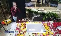 مزار پیام صابری، ۴۰ روز بعد