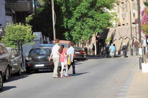 فرزندان‌ اسد چگونه مدرسه‌ می‌روند؟ +عکس