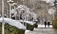 در این مناطق ایران برف بهاری می‌بارد