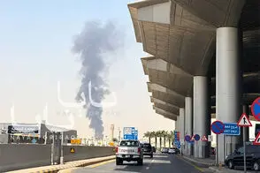 پروازها در فرودگاه ریاض به حالت تعلیق درآمد