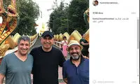 رضا عطاران، حمید فرخ نژاد و کاهانی در تایلند