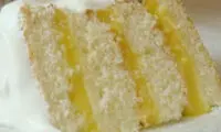طرز تهیه کیک اسفنجی با کرم لیمو