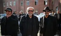 عکس: هنرمندان در مراسم تشییع پل سنگی