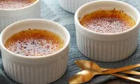طرز تهیه کرم بروله و بیسکوئیت کرم دار شکلاتی