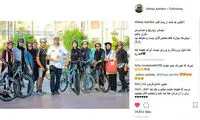 دیرباز: دوچرخه سواری فقط مختص آقایان نیست