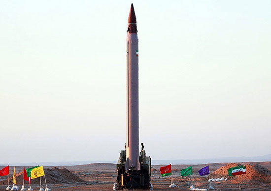 عکس: جدیدترین موشک دوربرد بالستیک ایران