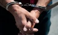 عکس جالب از یک متهم در پلیس آگاهی تهران
