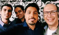 سلفی احسان خواجه امیری با جناب خان