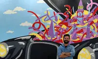 «بریتانیا را رنگ کن»! +عکس