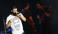 سیروان خسروی و عکس روی تی‌ شرتش