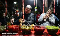 کوچه فلافلی‌ها در شب‌های رمضان