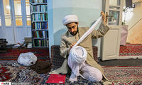 آئین عمامه‌گذاری طلاب در قم