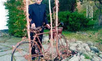 مردی که برای دیدن عشقش ده هزار کیلومتر با دوچرخه سفر کرد