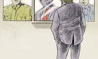 کاریکاتور؛ اینم ژن خوب آقای ترامپ!
