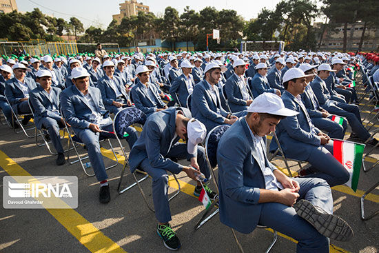 حضور حناچی در دبیرستان ماندگار البرز پایتخت