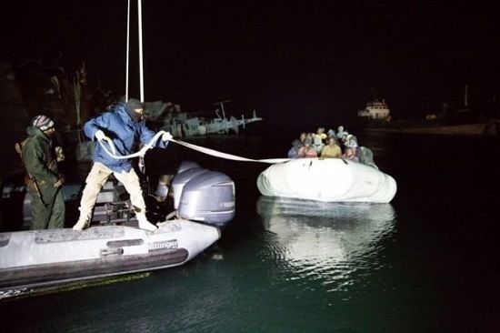 واژگونی مرگبار قایق مهاجران در دریای اژه