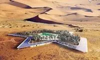 خلق مرکز تفریحیِ فوق العاده در وسط بیابانِ امارات