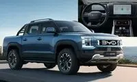 اولین پیکاپ BYD با الهام از خودروهای آمریکایی