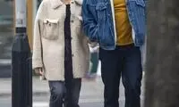 گشت‌وگذار مارگو رابی و همسرش در لندن