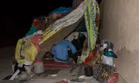 عکس: کارتن خوابی در ملک آباد