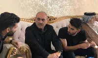 حضور گرشاسبی در منزل بشار رسن