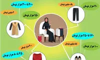 اینفوگرافیک؛ لباس عید خانم‌ها چقدر آب می‌خورد؟
