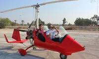 عکس: هلی کوپتر سواری مهدی طارمی