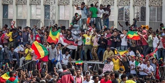 حمله با بمب به حامیان نخست وزیر اتیوپی