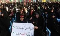عکس: اجتماع مدافعان کفن‌ پوش حرم