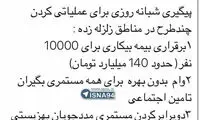 توییت وزیر کار درباره اقدامات دولت برای زلزله‌زدگان