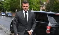 دیوید بکام از رانندگی محروم شد